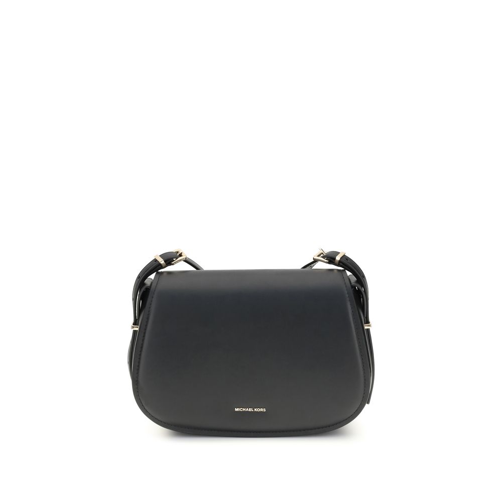 Michael Kors Black Bos Taurus Shoulder Bag - XT & Co