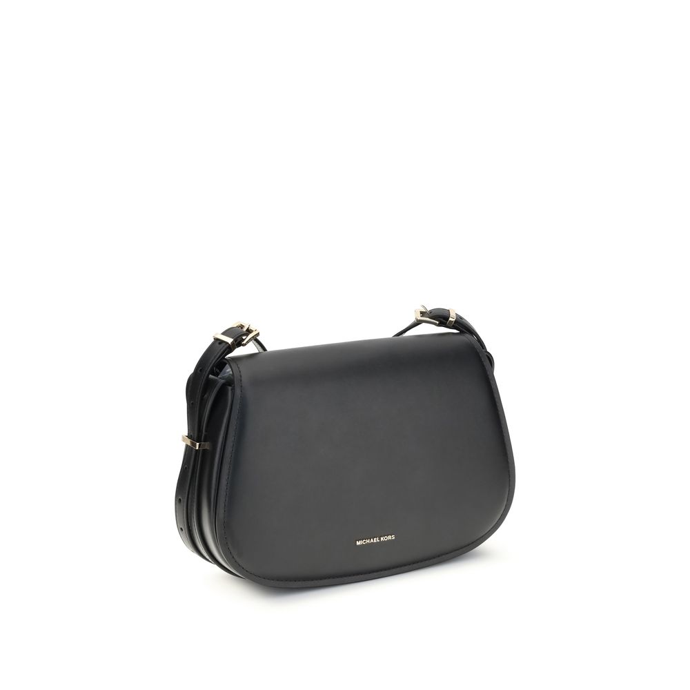 Michael Kors Black Bos Taurus Shoulder Bag - XT & Co