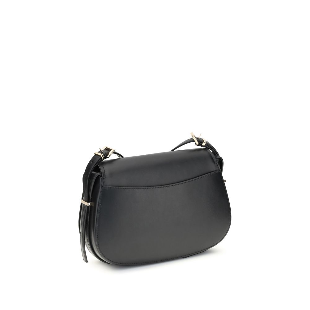Michael Kors Black Bos Taurus Shoulder Bag - XT & Co