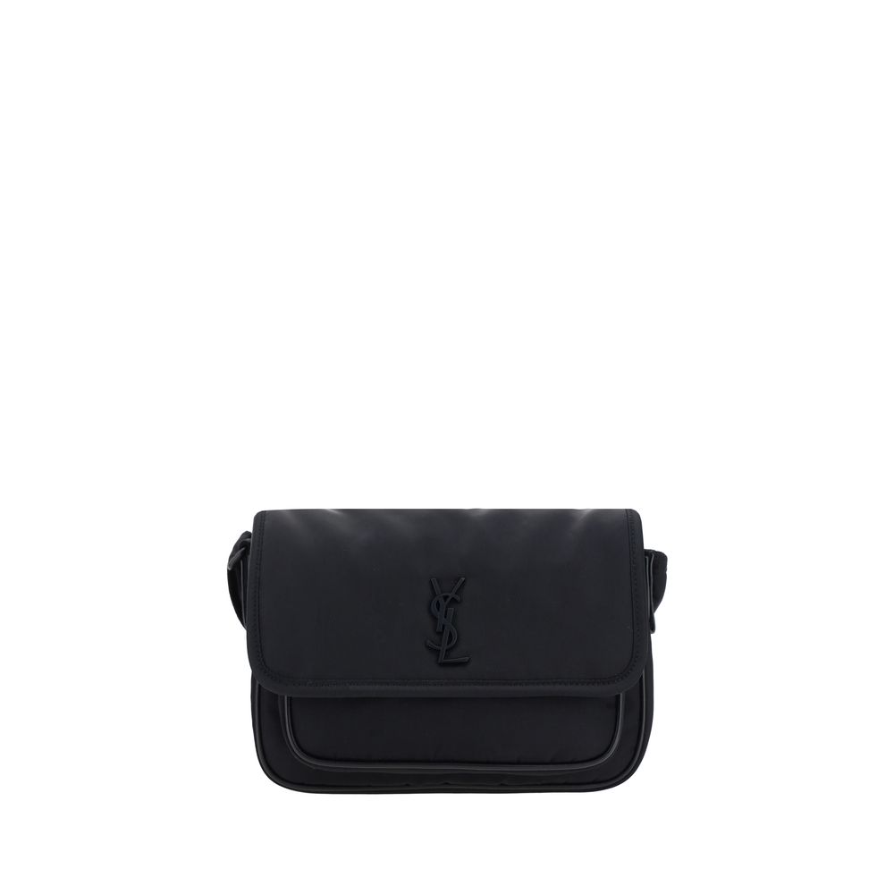 Saint Laurent Black Polyamide Shoulder Bag by Saint Laurent