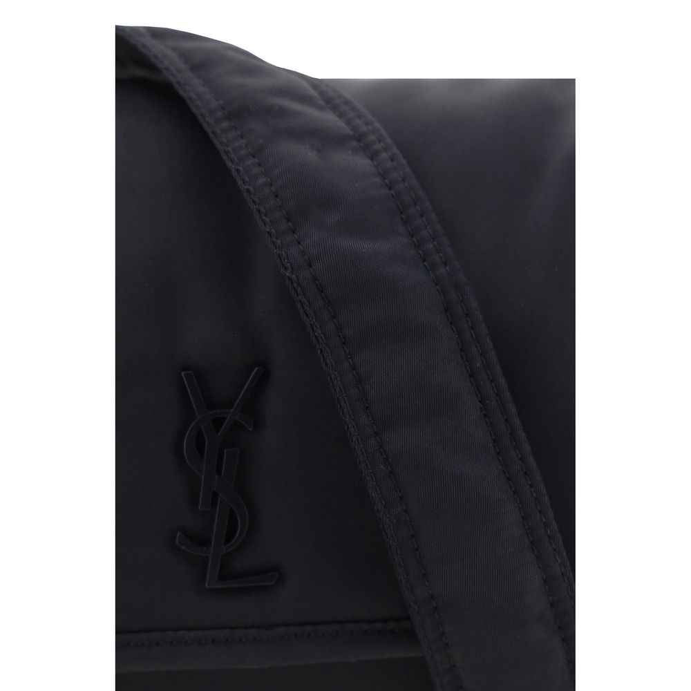 Saint Laurent Black Polyamide Shoulder Bag
