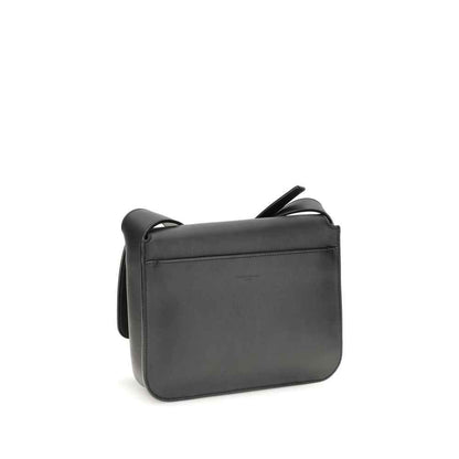 Saint Laurent Black Calf Leather Bos Taurus Shoulder Bag