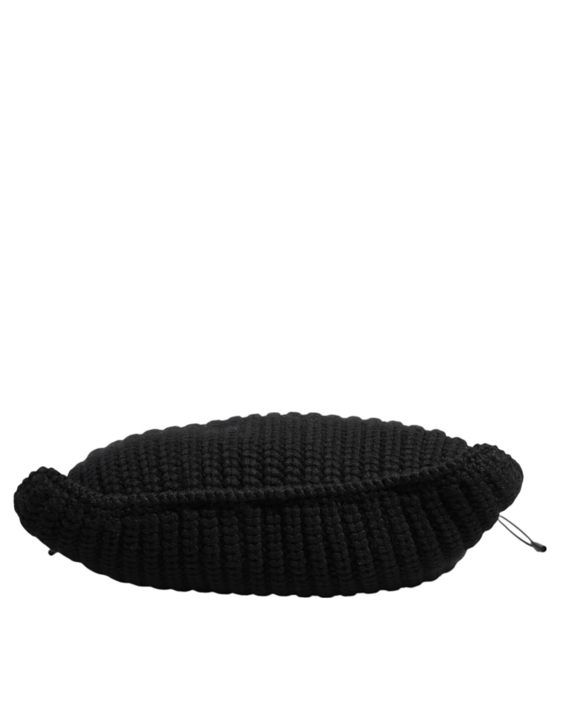 Dolce And Gabbana  Cashmere-Knitted Leather Shoulder Bag - XT & Co