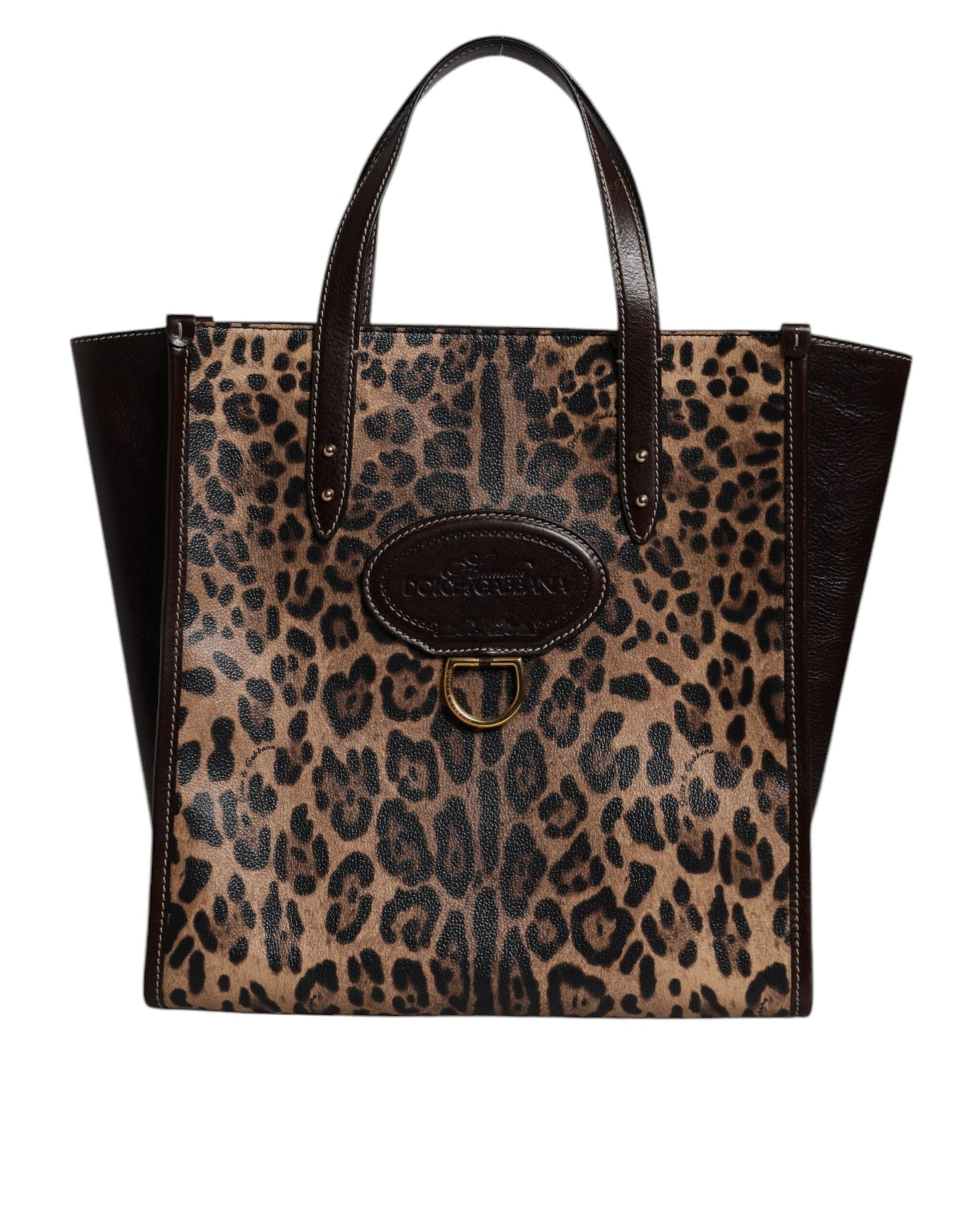 Dolce Gabbana Multicolor Leopard Tote Bag - XT & Co