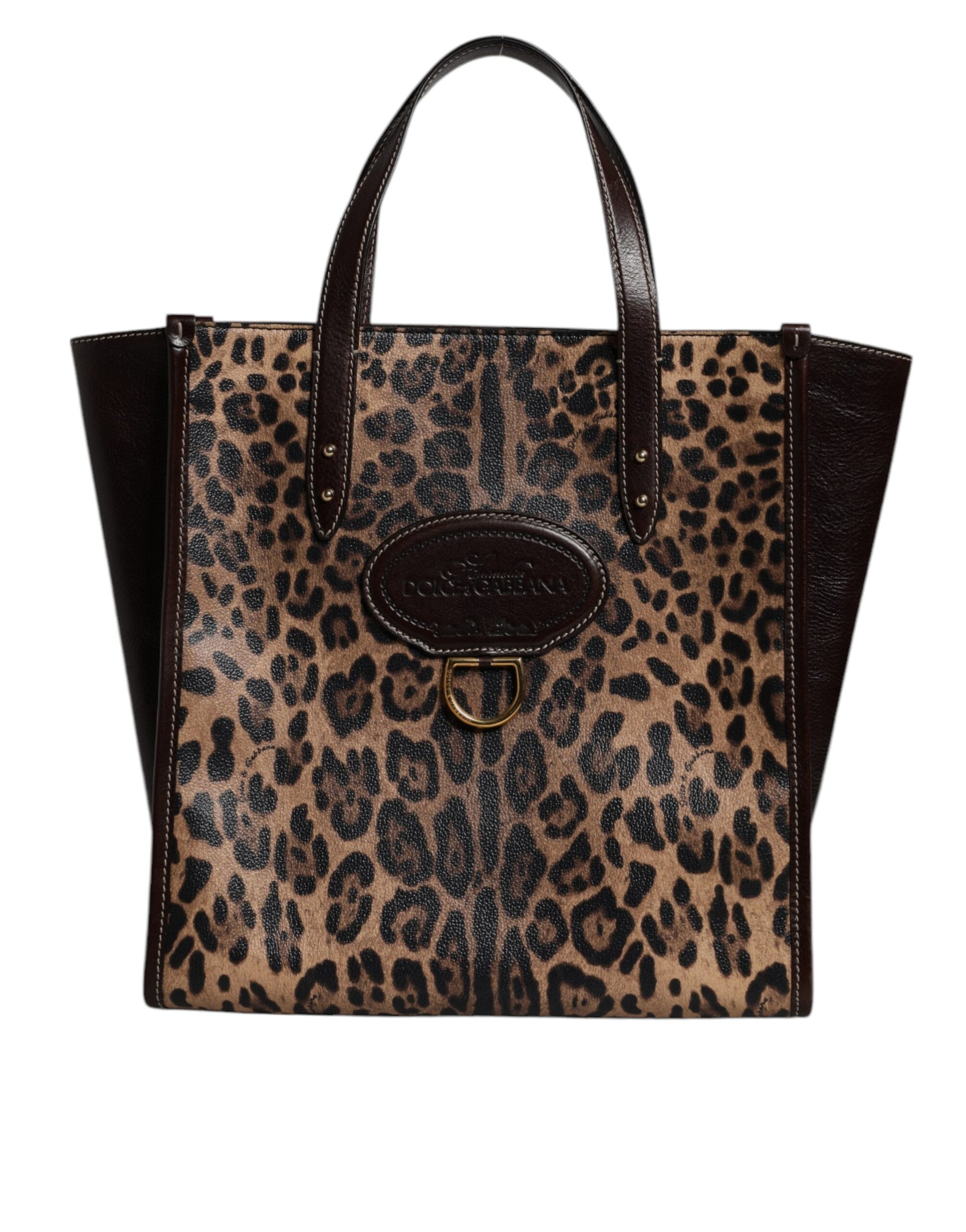 Dolce Gabbana Multicolor Leopard Tote Bag - XT & Co
