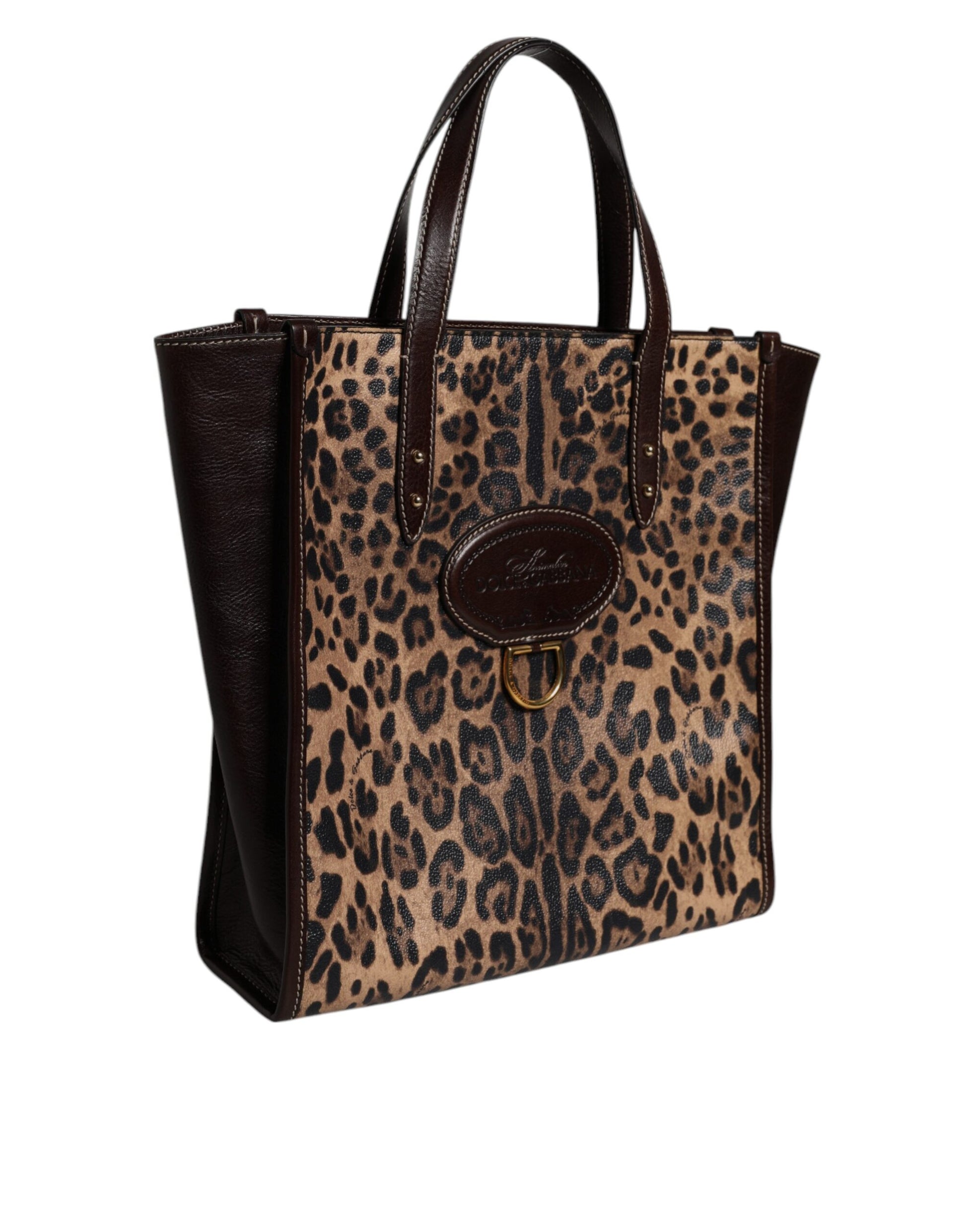 Dolce Gabbana Multicolor Leopard Tote Bag - XT & Co