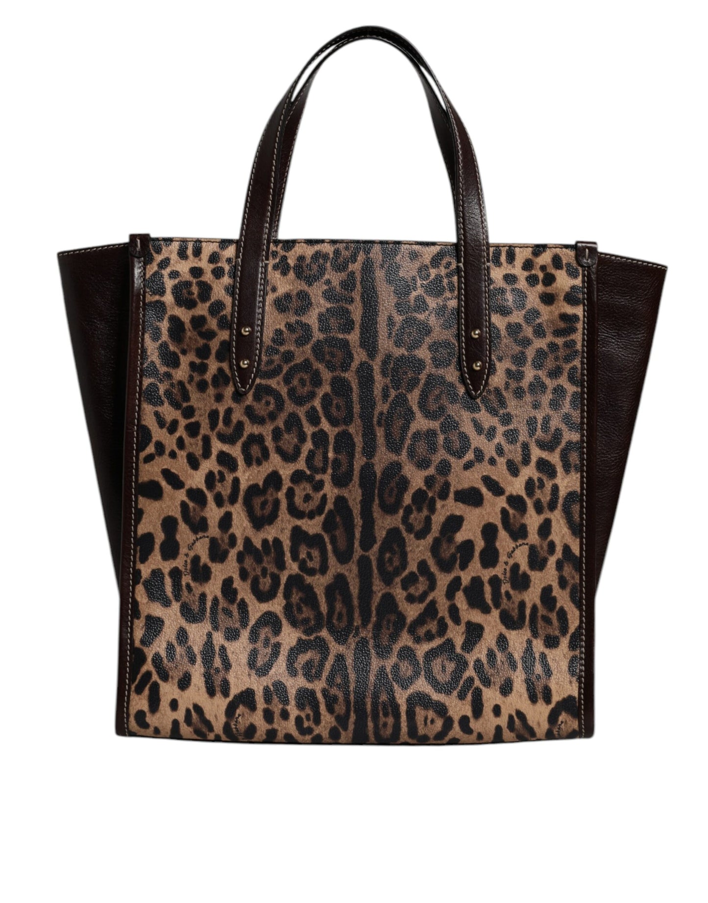Dolce Gabbana Multicolor Leopard Tote Bag - XT & Co