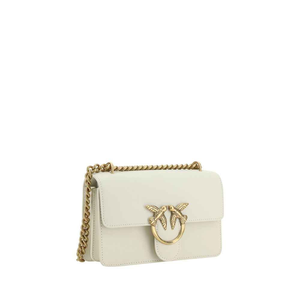 PINKO  Calfskin Love One Mini Shoulder Bag - XT & Co