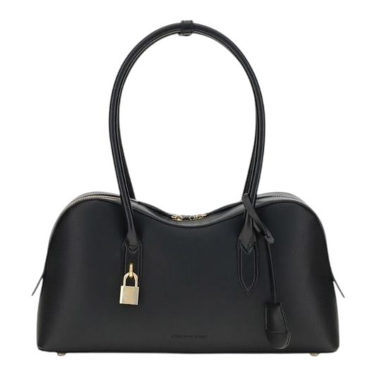 Stella McCartney Ryder Shoulder Bag Black Nylon Polyester Faux Leather