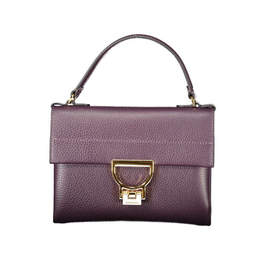 Coccinelle Purple Arlettis Leather Handbag - XT & Co