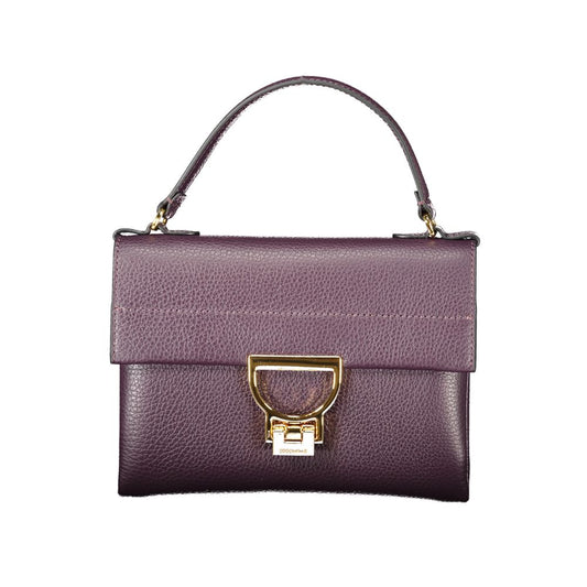 Coccinelle Purple Arlettis Leather Handbag - XT & Co