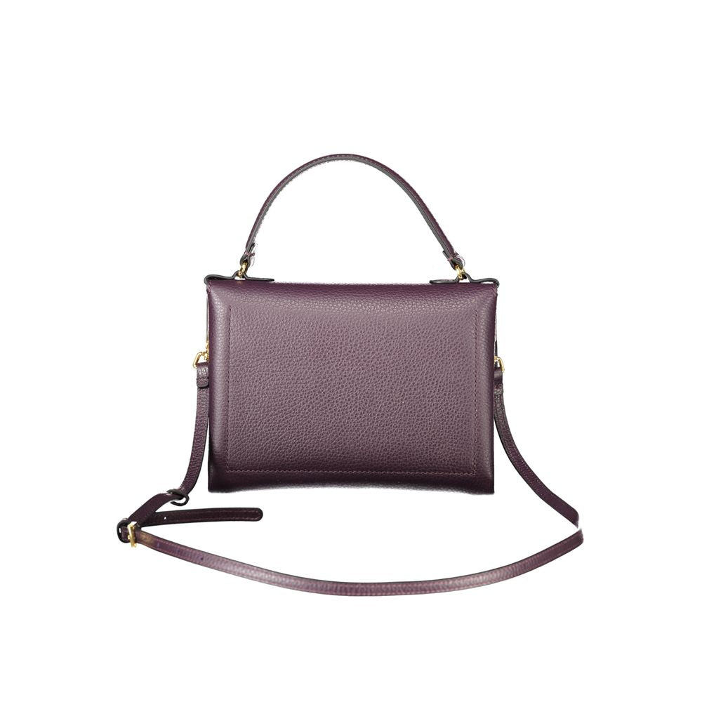 Coccinelle Purple Arlettis Leather Handbag - XT & Co