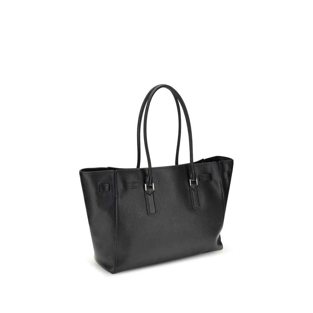 Michael Kors JetBlack Calfskin Leather Shoulder Bag - XT & Co