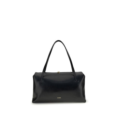 Jil Sander Black Calf Leather Shoulder Bag - XT & Co