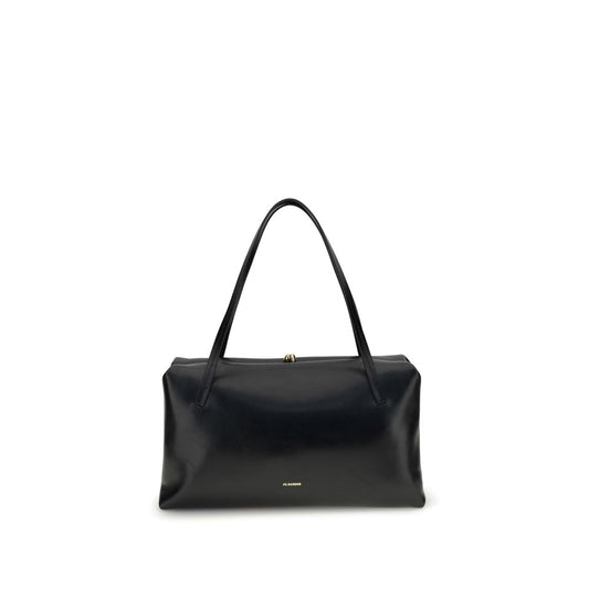 Jil Sander Black Calf Leather Shoulder Bag - XT & Co