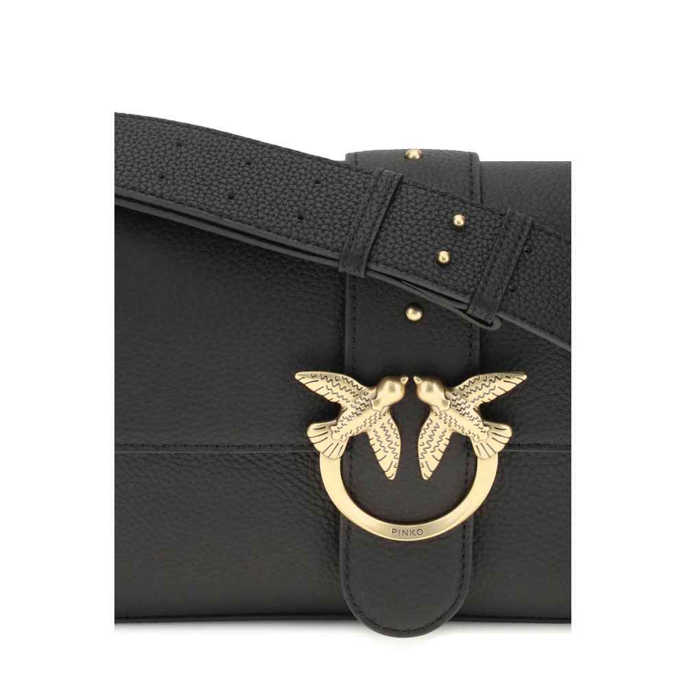 Pinko Love leather Shoulder Bag - XT & Co