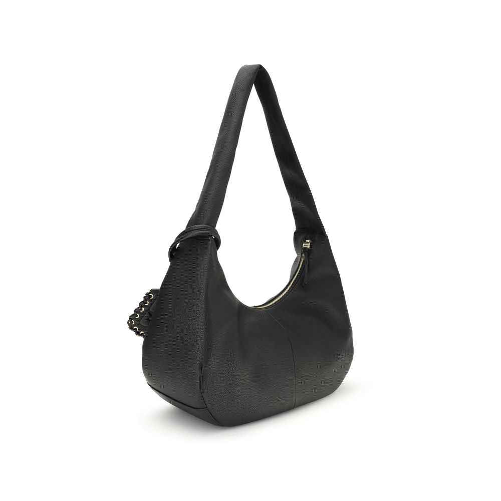 Ganni Black Recycled Polyester Shoulder Bag by Ganni