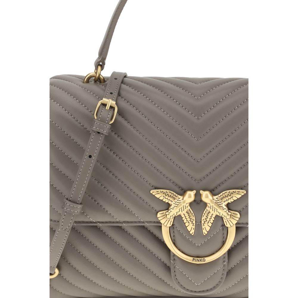 PINKO Calfskin Leather Bos Taurus Handbag - XT & Co