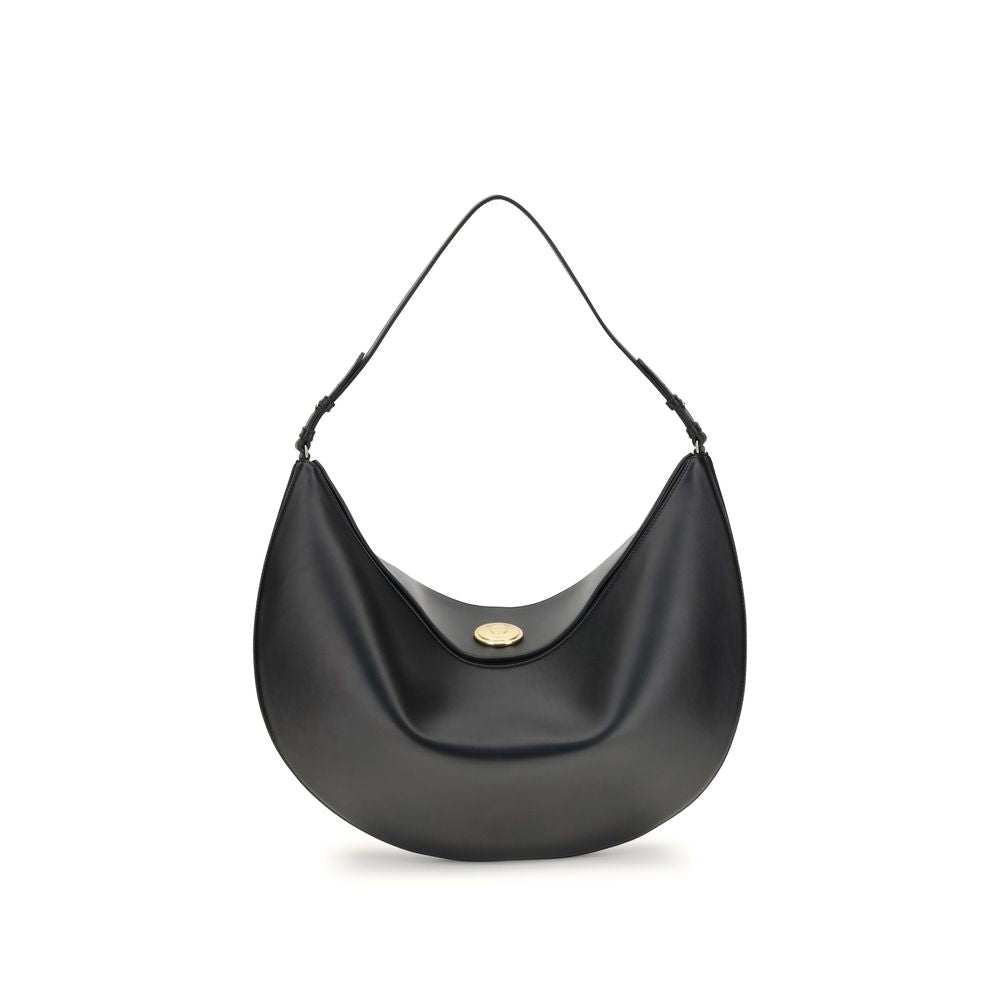 Jacquemus Black Calf Leather Ovalo Bag - XT & Co