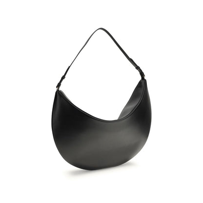 Jacquemus Black Calf Leather Ovalo Bag - XT & Co