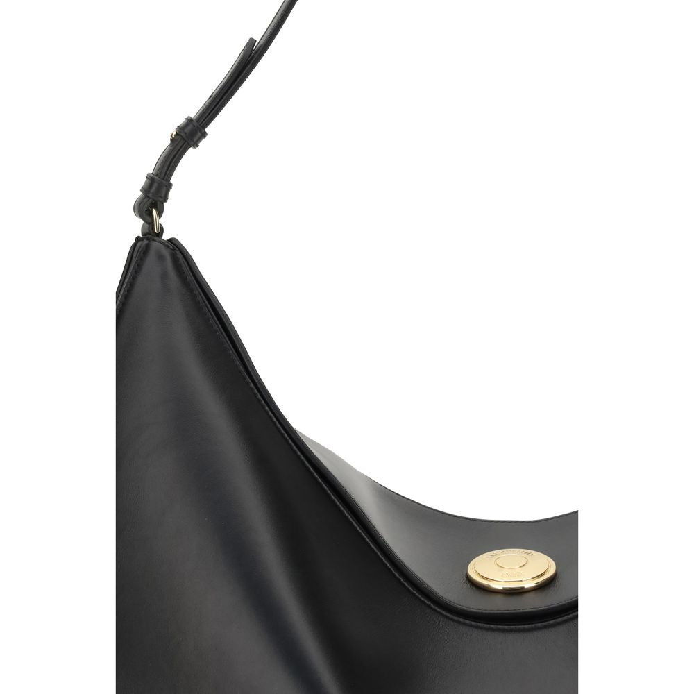 Jacquemus Black Calf Leather Ovalo Bag - XT & Co