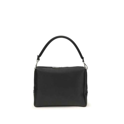 Fendi Black Calf Leather Bos Taurus Shoulder Bag