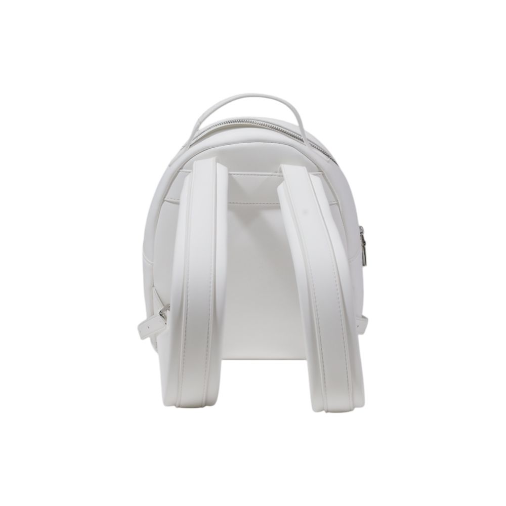 Love Moschino White Polyurethane Backpack - XT & Co