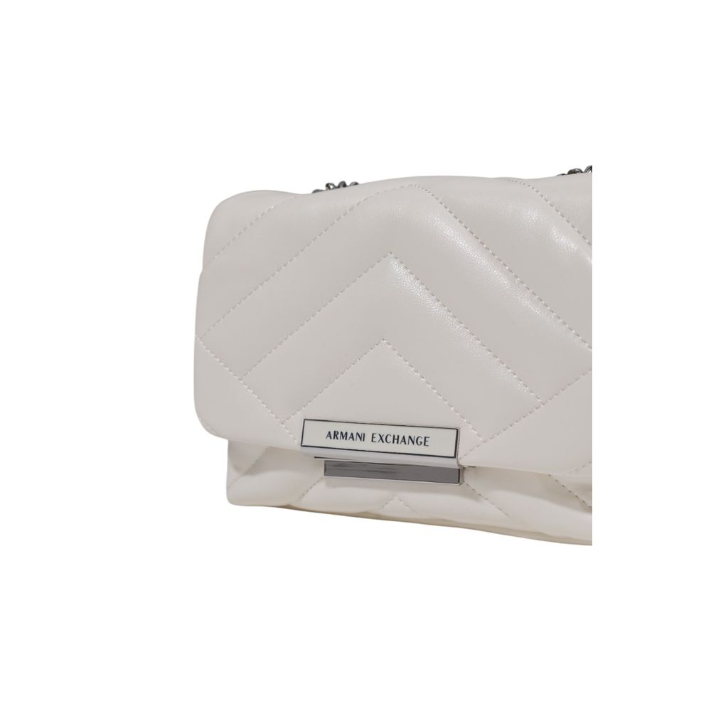 Armani Exchange Exquisitely Quilted White Handbag - XT & Co