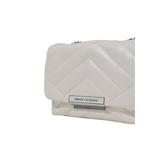 Armani Exchange Exquisitely Quilted White Handbag - XT & Co