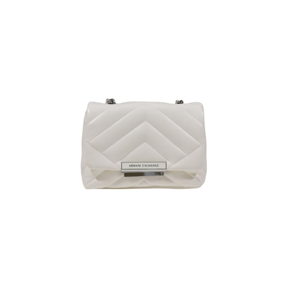 Armani Exchange Exquisitely Quilted White Handbag - XT & Co
