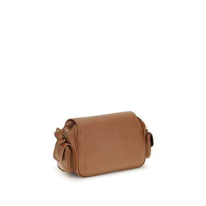 Coccinelle Brown  Leather Campus Small Shoulder Bag - XT & Co