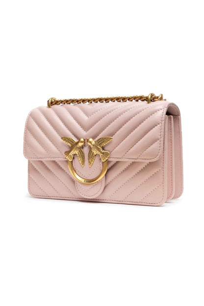 PINKO Powder Pink  Mini Shoulder Bag - XT & Co