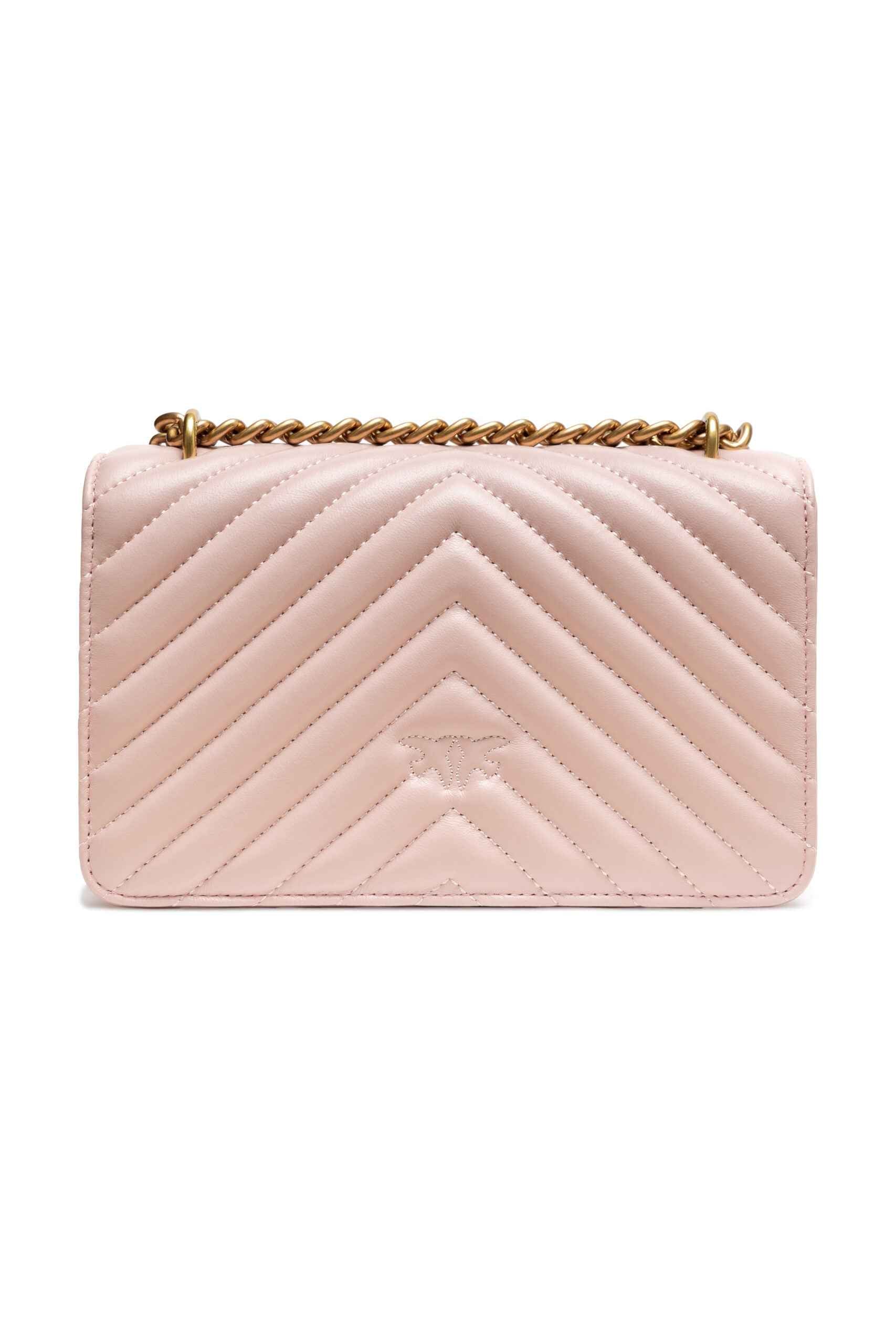 PINKO Powder Pink  Mini Shoulder Bag - XT & Co