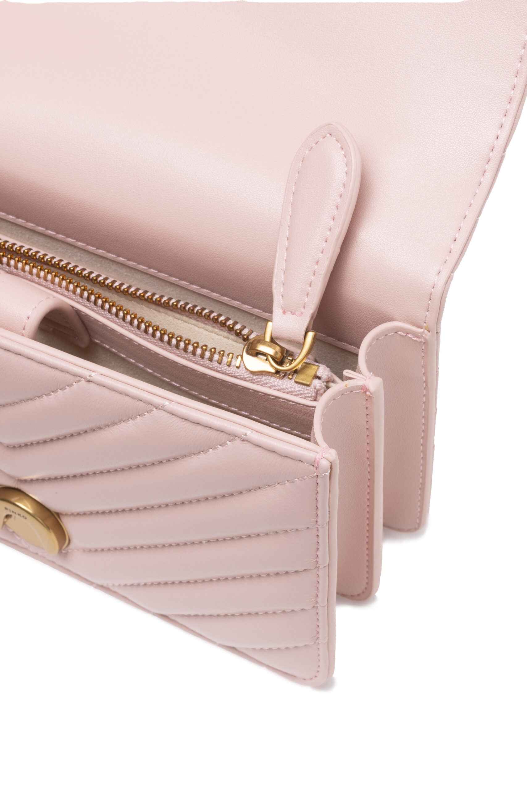PINKO Powder Pink  Mini Shoulder Bag - XT & Co