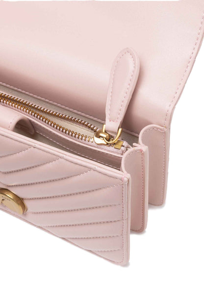 PINKO Powder Pink  Mini Shoulder Bag - XT & Co