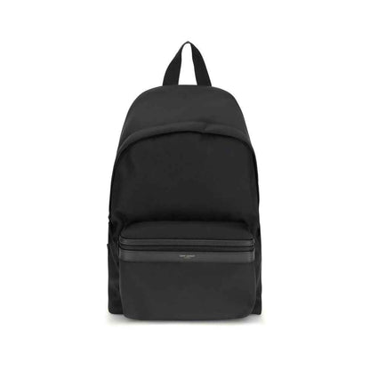 Saint Laurent Black Recycled Polyamide Backpack
