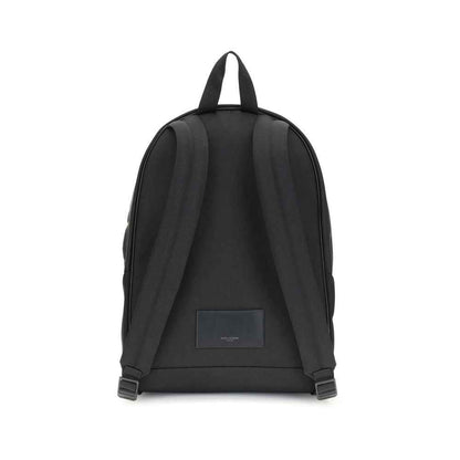 Saint Laurent Black Recycled Polyamide Backpack
