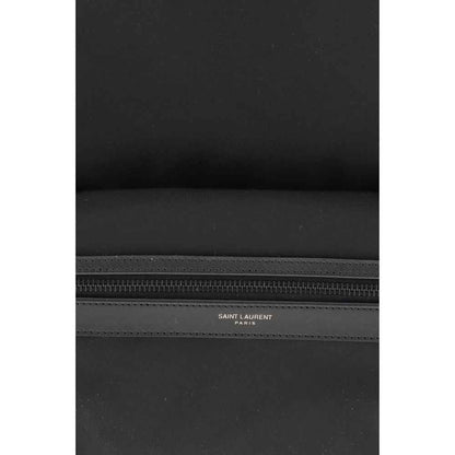 Saint Laurent Black Recycled Polyamide Backpack
