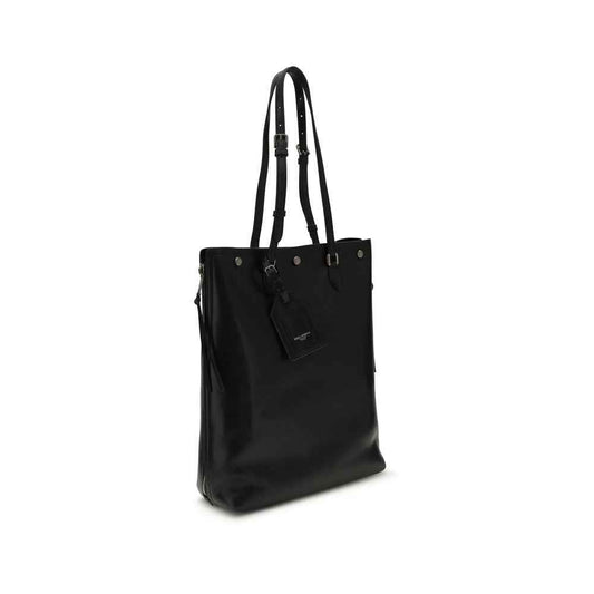 Dolce & Gabbana Black Calf Leather Bos Taurus Shoulder Bag