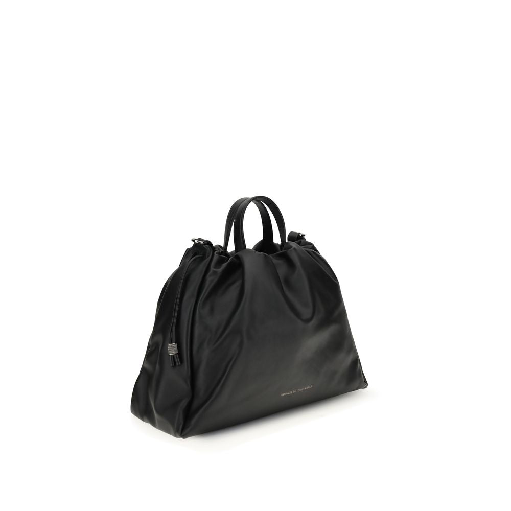 Brunello Cucinelli Calfskin Shoulder Bag - XT & Co