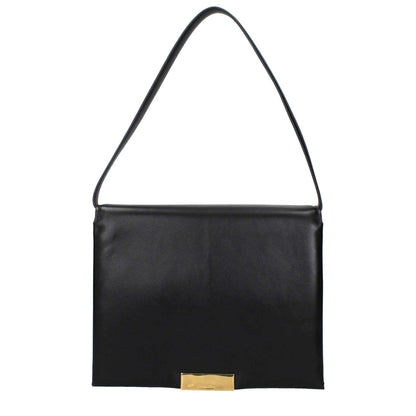Jil Sander Black Leather Shoulder Bag