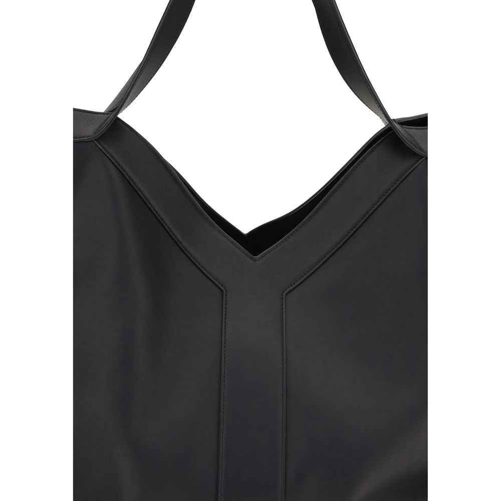 Saint Laurent Black Calf Leather Bos Taurus Shoulder Bag