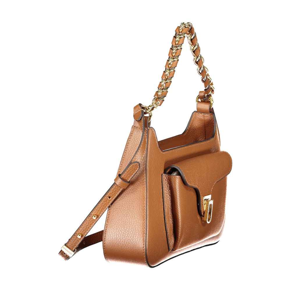 Coccinelle Brown Leather Handbag - XT & Co