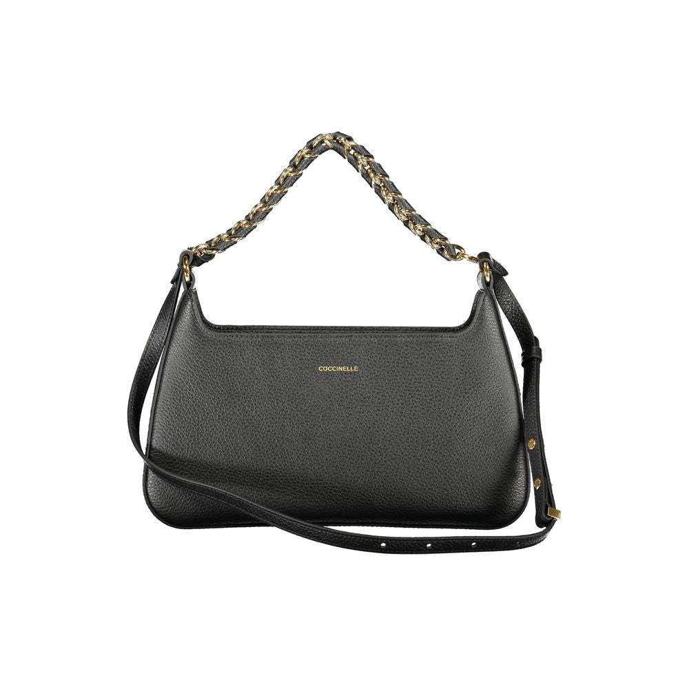 Coccinelle Black Beat Generation Leather Handbag - XT & Co