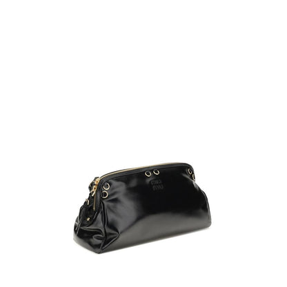 Miu Miu Black Softy Shoulder Bag - XT & Co
