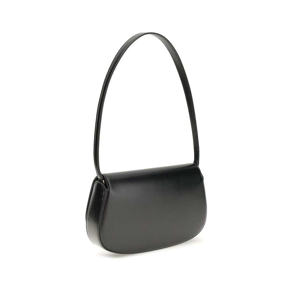 Saint Laurent Black Bos Taurus Shoulder Bag - XT & Co