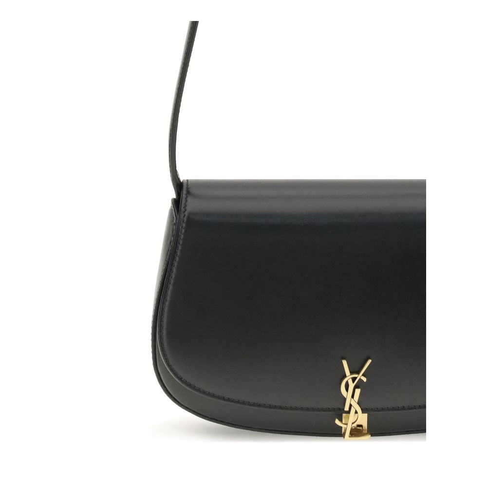 Saint Laurent Black Bos Taurus Shoulder Bag - XT & Co