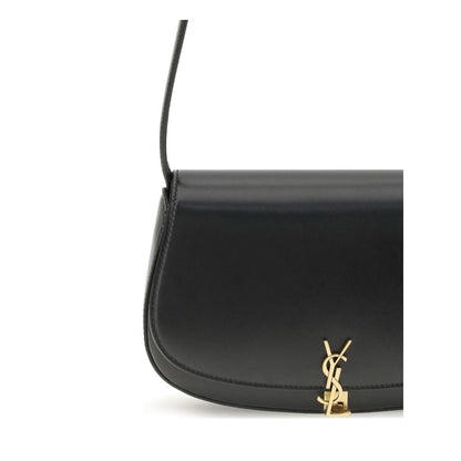 Saint Laurent Black Bos Taurus Shoulder Bag - XT & Co