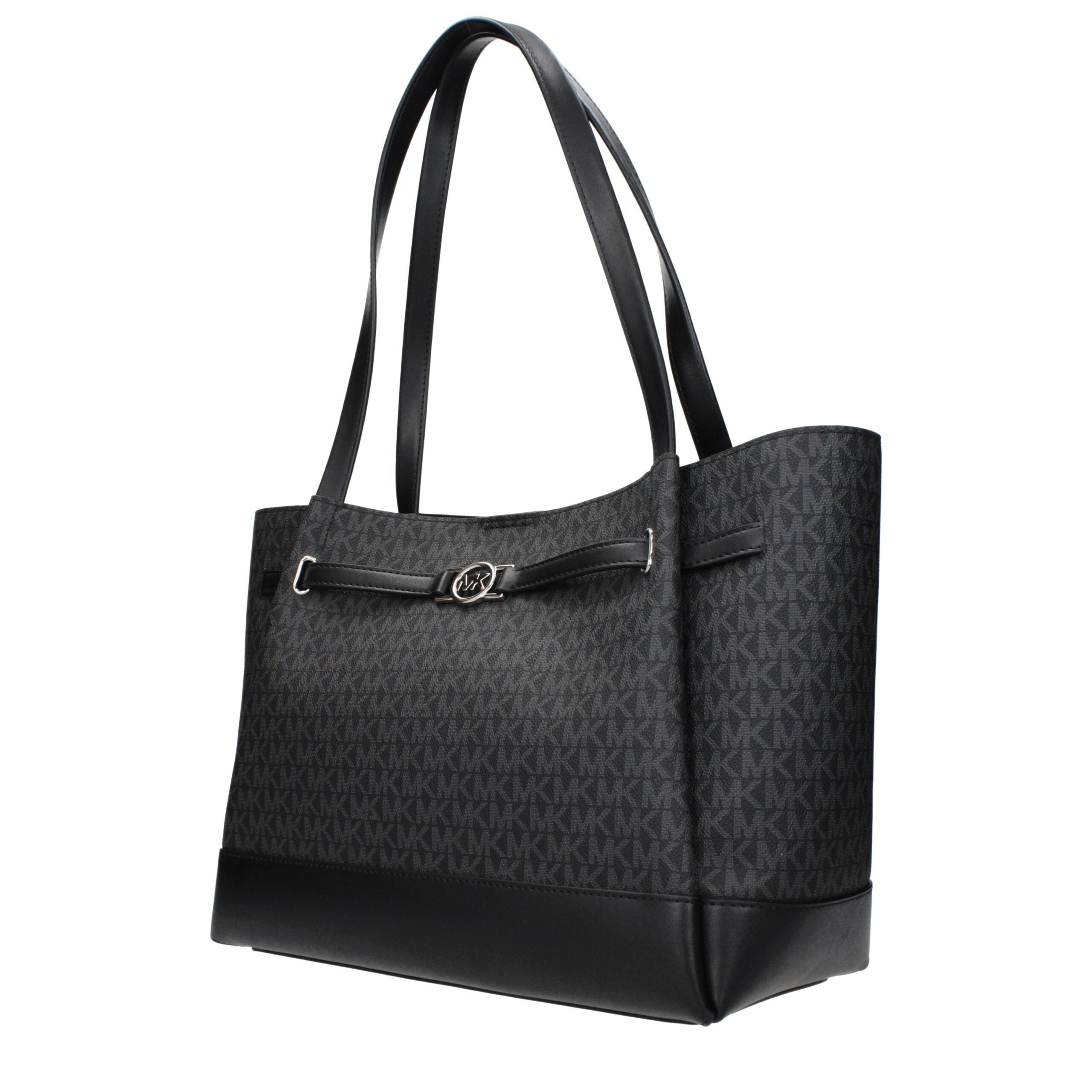 Michael Kors Black Reed Tote Bag