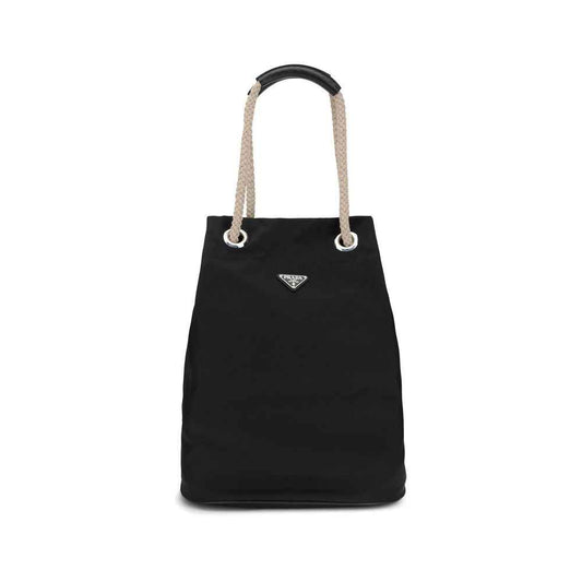 Prada Black Recycled Polyamide Shoulder Bag
